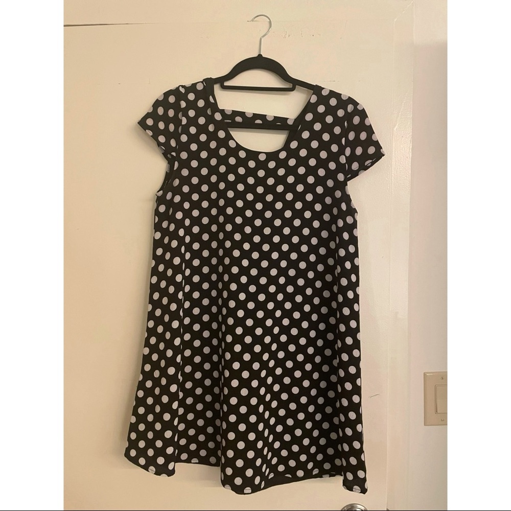 Francesca’s polka dot dress never worn!